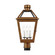 Hyannis Three Light Post Mount in Natural Copper (454|CO1413NCP)