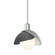 Brooklyn Brooklyn Double Shade Mini Pendant in Vintage Platinum (39|181183-SKT-MULT-82-89)