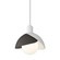 Brooklyn Brooklyn Double Shade Mini Pendant in White (39|181183-SKT-MULT-02-14)