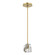 Gatsby Gatsby 1-Light Mini Pendant in Modern Brass (39|181061-SKT-MULT-86-CR)