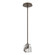 Gatsby Gatsby 1-Light Mini Pendant in Bronze (39|181061-SKT-MULT-05-CR)