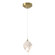 Chrysalis Chrysalis 1-Light Small Pendant in Modern Brass (39|161188-SKT-STND-86-WP0754)