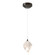 Chrysalis Chrysalis 1-Light Small Pendant in Oil Rubbed Bronze (39|161188-SKT-STND-14-WP0754)