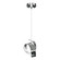 Riza Riza Low Voltage Mini Pendant in Sterling (39|161186-SKT-STND-85-GG0711)