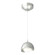 Brooklyn Brooklyn Double Shade Low Voltage Mini Pendant in Vintage Platinum (39|161183-SKT-STND-82-82-GG0711)