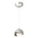 Brooklyn Brooklyn Double Shade Low Voltage Mini Pendant in Vintage Platinum (39|161183-SKT-STND-82-05-GG0711)