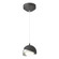 Brooklyn Brooklyn Double Shade Low Voltage Mini Pendant in Black (39|161183-SKT-STND-10-82-GG0711)