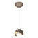 Brooklyn Brooklyn Double Shade Low Voltage Mini Pendant in Bronze (39|161183-SKT-STND-05-86-GG0711)