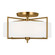 Perno Three Light Semi-Flush Mount in Burnished Brass (454|CF1113BBS)