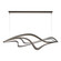 Crossing Waves LED Pendant in Oil Rubbed Bronze (39|139905-LED-STND-14)