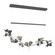 Belladonna Belladonna LED Pendant in Natural Iron (39|139813-LED-STND-20-82-CR)