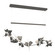 Belladonna Belladonna LED Pendant in Natural Iron (39|139813-LED-STND-20-20-CR)