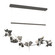 Belladonna Belladonna LED Pendant in Natural Iron (39|139813-LED-STND-20-07-CR)