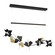 Belladonna Belladonna LED Pendant in Black (39|139813-LED-STND-10-86-CR)