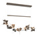 Belladonna Belladonna LED Pendant in Bronze (39|139813-LED-STND-05-07-CR)
