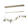 Lily Lily LED Pendant in Modern Brass (39|139812-LED-STND-86-14)