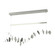 Lily Lily LED Pendant in Sterling (39|139812-LED-STND-85-20)