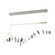 Lily Lily LED Pendant in Sterling (39|139812-LED-STND-85-05)