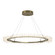 Anemone Anemone Circular LED Pendant in Modern Brass (39|139772-LED-STND-86)