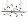 Four Seasons Autumn LED Pendant in Dark Smoke (39|139756-LED-LONG-07)
