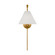 Remy One Light Bath Fixture in Burnished Brass (454|AEW1021BBS)