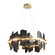 Ardesia Ardesia Circular LED Pendant in Modern Brass (39|139665-LED-STND-86-SL)