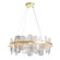 Vitre Vitre Circular LED Pendant in Soft Gold (39|139660-LED-STND-84-YR0708)