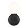 Galassia One Light Vanity in Midnight Black (454|AEV1011MBK)