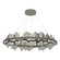 Hildene Hildene Circular LED Pendant in Dark Smoke (39|139653-LED-STND-07-85)