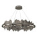 Hildene Hildene Circular LED Pendant in Dark Smoke (39|139653-LED-STND-07-07)