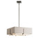 Exos Exos Square Double Shade Pendant in Dark Smoke (39|139630-SKT-MULT-07-SF1605-SE2012)