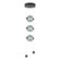 Abacus Abacus 3-Light LED Pendant in Black (39|139059-LED-STND-10-YL0668)