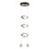 Gatsby Gatsby 3-Light LED Pendant in Soft Gold (39|139058-LED-STND-84-CR)