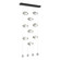 Gatsby Gatsby 9-Light LED Pendant in Ink (39|139056-LED-STND-89-CR)