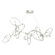 Celesse Six Light Pendant in Sterling (39|138920-SKT-STND-85-85)