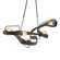 Graffiti Five Light Pendant in Black (39|137820-SKT-SHRT-10-ZM0549)