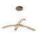 Glissade Glissade Double Large LED Pendant in Modern Brass (39|137587-LED-STND-86-ZM0749)