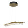 Glissade Glissade LED Pendant in Modern Brass (39|137585-LED-STND-86-ZM0747)