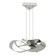 Flux Flux LED Pendant in Sterling (39|136520-LED-STND-85)