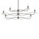 Willow Six Light Chandelier in Natural Iron (39|136350-SKT-MULT-20)