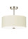 Dayna Shade Pendants Two Light Semi-Flush Convertible Pendant in Brushed Nickel (454|77262EN3-962)