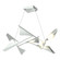 Plume LED Pendant in Vintage Platinum (39|135007-LED-STND-82-82)