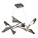 Plume LED Pendant in Black (39|135007-LED-STND-10-14)