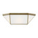 Morrison Four Light Flush Mount in Satin Brass (454|7679454-848)