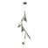 Plume LED Pendant in Dark Smoke (39|135006-LED-STND-07-85)
