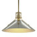 Henry Henry Medium Steel Shade Pendant in Modern Brass (39|134550-SKT-MULT-86-85)