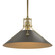Henry Henry Medium Steel Shade Pendant in Modern Brass (39|134550-SKT-MULT-86-14)