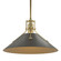 Henry Henry Medium Steel Shade Pendant in Modern Brass (39|134550-SKT-MULT-86-10)