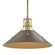 Henry Henry Medium Steel Shade Pendant in Modern Brass (39|134550-SKT-MULT-86-05)