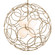 Olympus Six Light Pendant in Modern Brass (39|131602-SKT-MULT-86-GG0677)